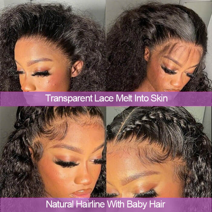Buy 1 Get 1 Free | Deep Wave Wig+Free Straight Bob Wig | Frontal/ Closure Wig