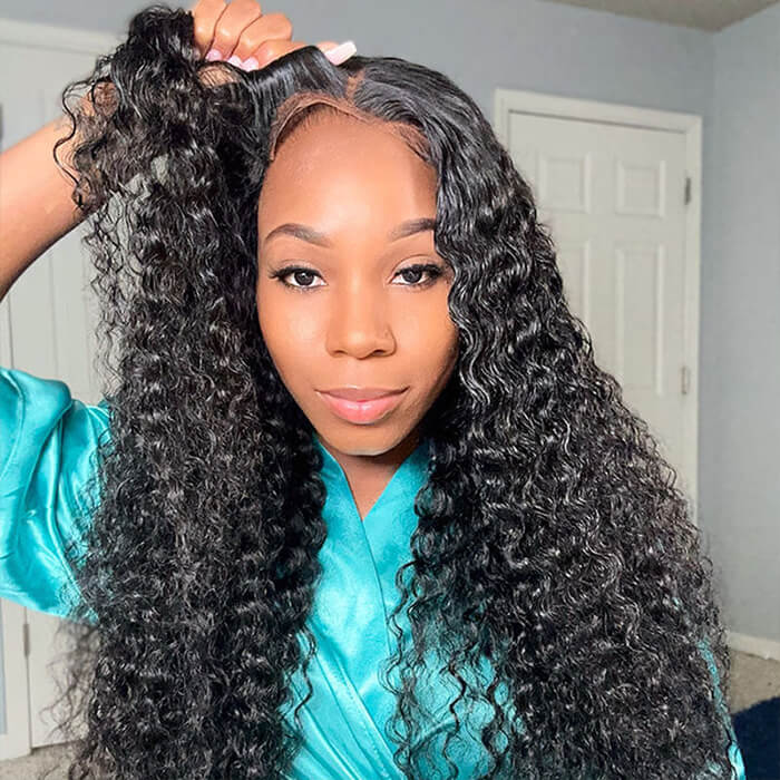 Wear& Go Water Wave Wig | Glueless 13x4/4x4 Pre Cut Lace Wig