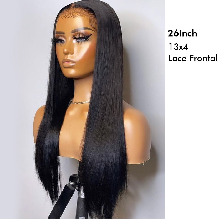 Real Review | Frontal 26''Straight Wig Or Glueless
