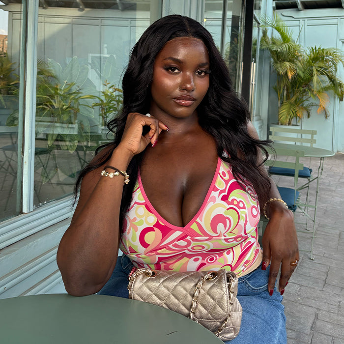 Real Review | Pre-cut Lace Frontal 22''Body Wave Wig