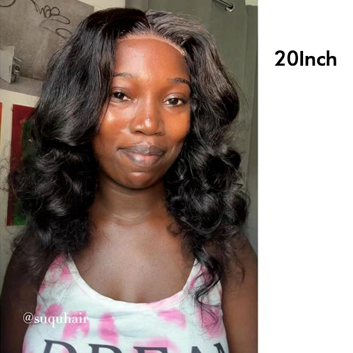 Real Review | Closure Bouncy Egg Curl Wig Or Glueless（18‘’/20'')