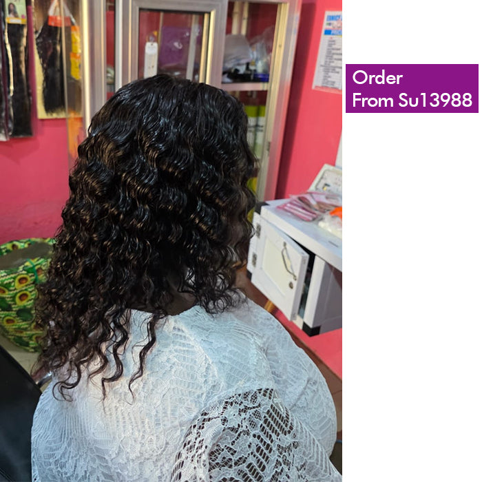 Real Review |Closure/ Frontal Deep Wave Wig Or Glueless(16''/20'')