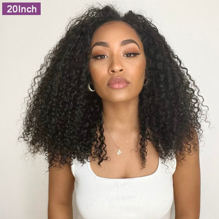 Jerry Curly U Part Wig Glueless Wigs Human Hair Wigs