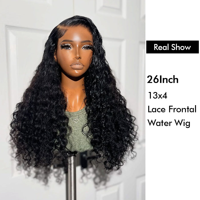 Wholesale Price | Water Wave Wig | Glueless Frontal/Closure Lace( 24''-28)