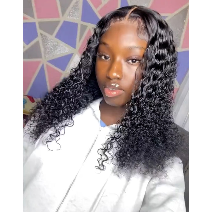 Real Show | Curly Wig |  Frontal/Closure Transparent Lace Glueless (14-32'')
