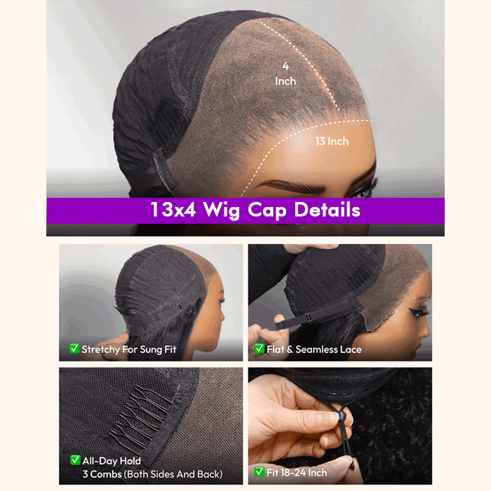 Drawstring Pull Go Wig | Frontal Body Wave Wig