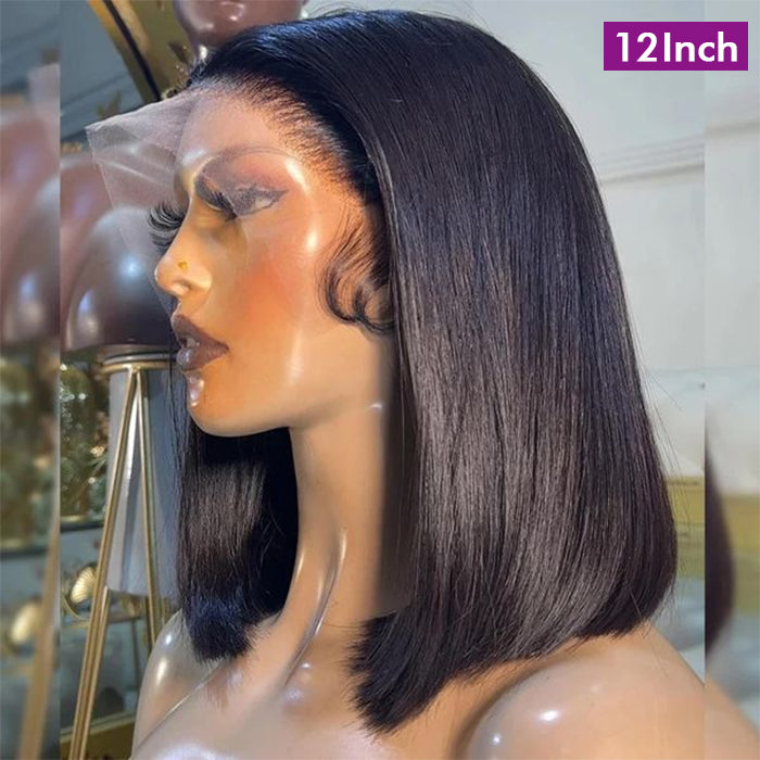 Wholesale Price | Bob Wig |  Frontal/Closure HD Lace Glueless (8-12'')