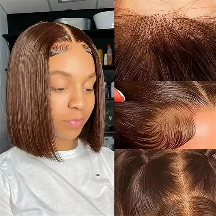 2Wigs=₵999 | | 8''/10'' Straight Bob Wig+10'' Brown Bob Wig