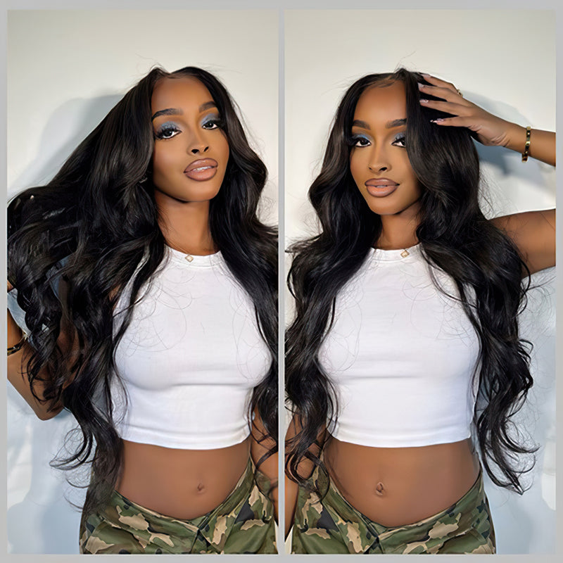 2x6 5x5 Body Wave Glueless Wig Human Hair Wigs For Women