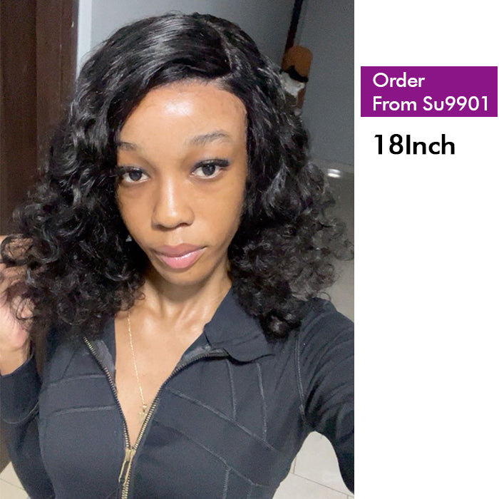 Real Review | Closure Bouncy Egg Curl Wig Or Glueless（18‘’/20'')