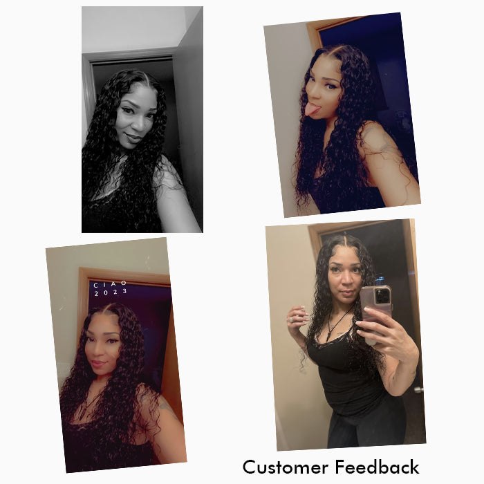 Real Show |Water Wave Wig |  Frontal/Closure HD Lace Glueless (14-32'')