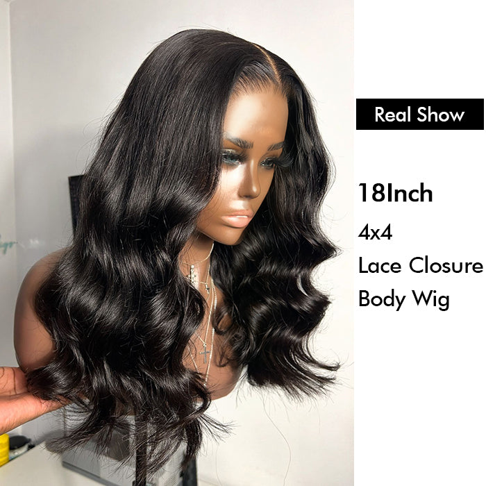 Wholesale Price | 18'' Body Wave Wig | Glueless Closure/Frontal Lace