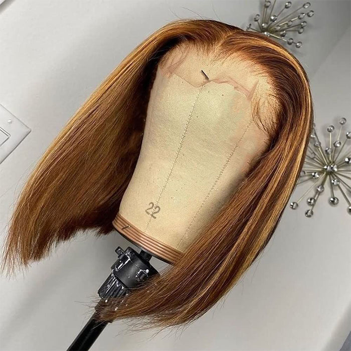 Real Show | P4/27 Highlight Wig | Straight Bob | Frontal/Closure Glueless (8-12'')