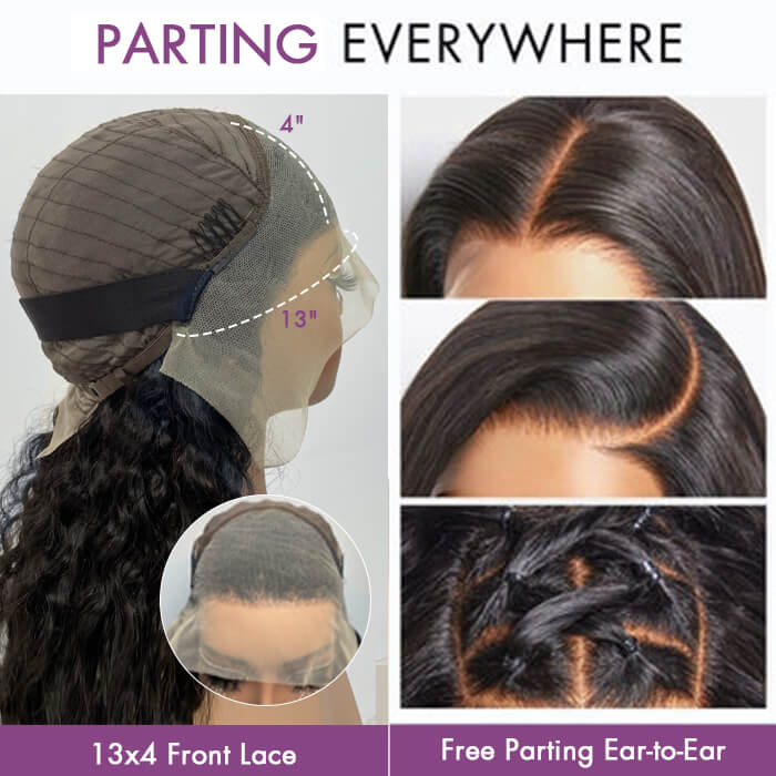Buy 1 Get 1 Free | Straight Wig+Free Pixie Curly Wig | Frontal/ Closure Wig