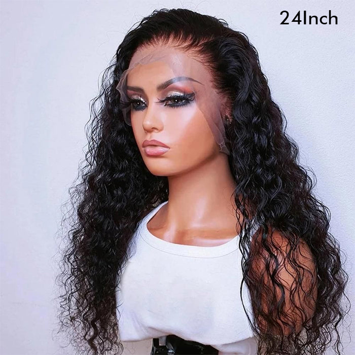 Real Show |Water Wave Wig |  Frontal/Closure HD Lace Glueless (14-32'')