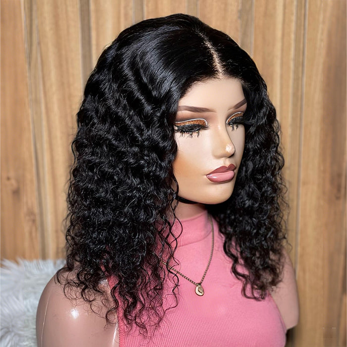 Real Review |Closure/ Frontal Deep Wave Wig Or Glueless(16''/20'')