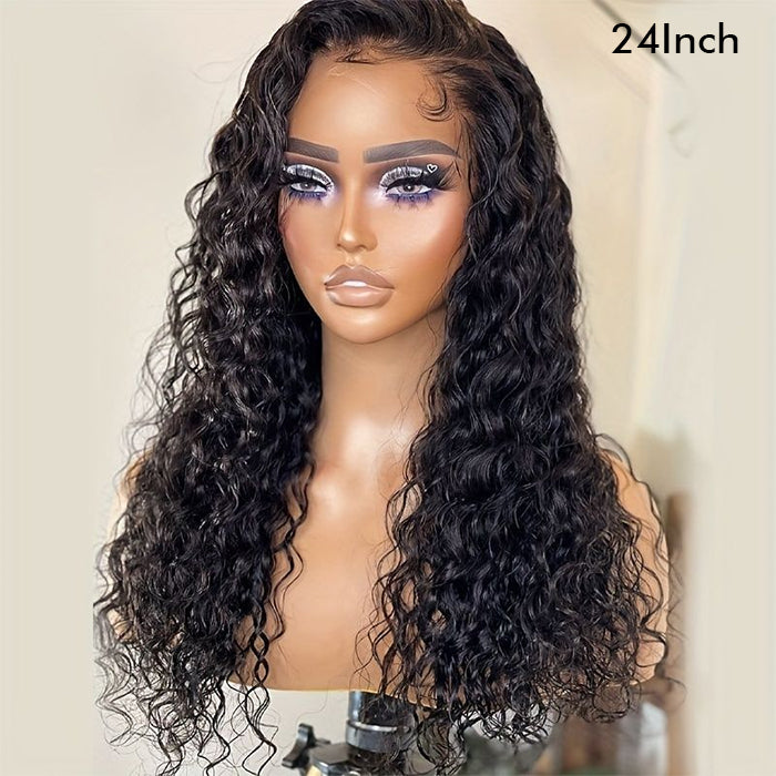 Real Show |Water Wave Wig |  Frontal/Closure HD Lace Glueless (14-32'')