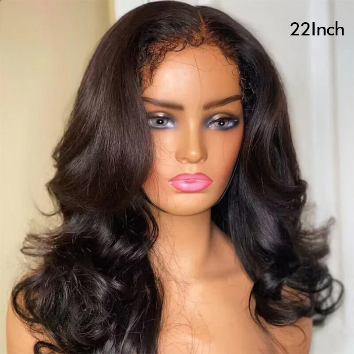 Real Show |4C Edge Hairline | Body Wave Wig | Frontal/Closure Transparent Lace Or Glueless (16-32'')