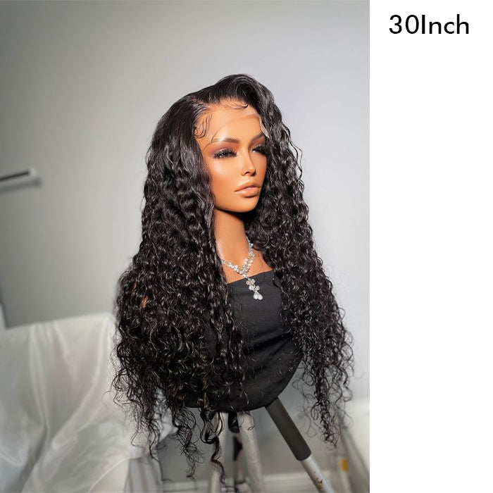 Real Show |Water Wave Wig |  Frontal/Closure HD Lace Glueless (14-32'')