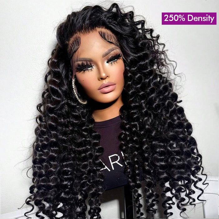 Custom High Density | Loose Deep Wave Lace Wig | Closure/Frontal