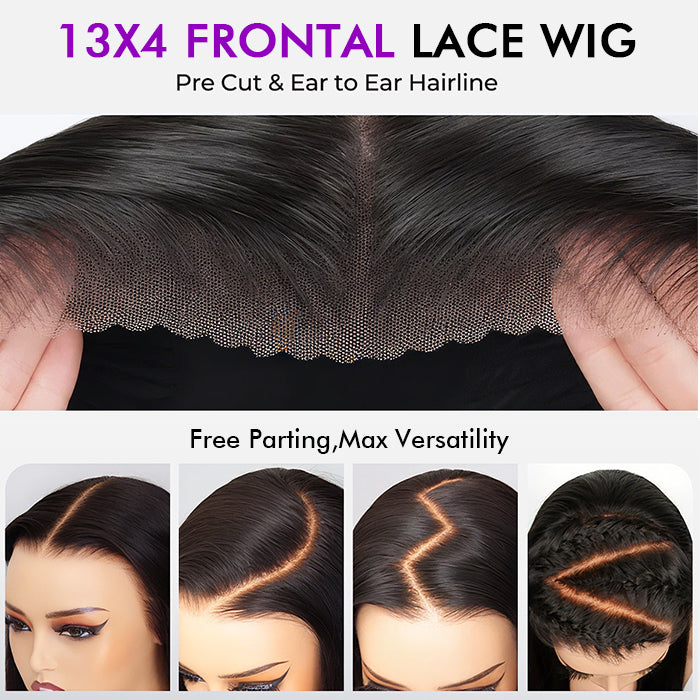 Drawstring Pull Go Wig | Frontal Body Wave Wig