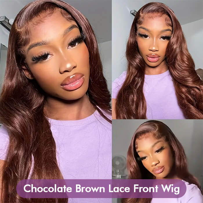 Real Show |#4 Body Wave Wig |  Frontal/Closure Glueless (14-32'')