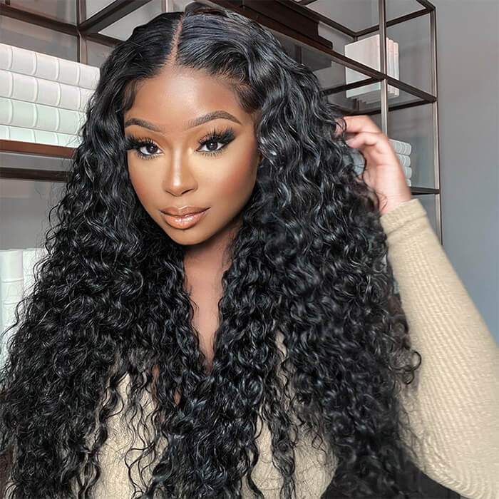 2x6 5x5 Water Wave Lace Wigs 100% High Quality Virgin Human Hair Glueless Wigs