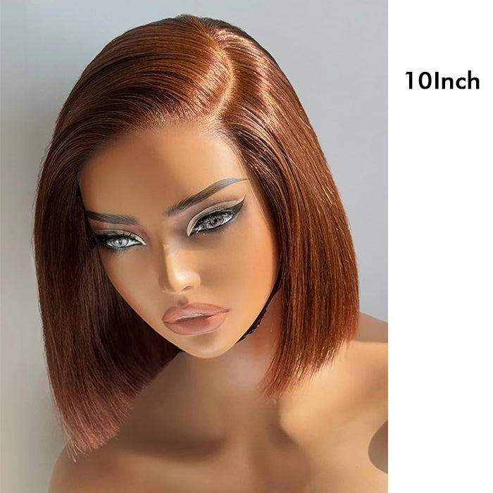 Wholesale Price | 10'' Closure Brown Bob Wig