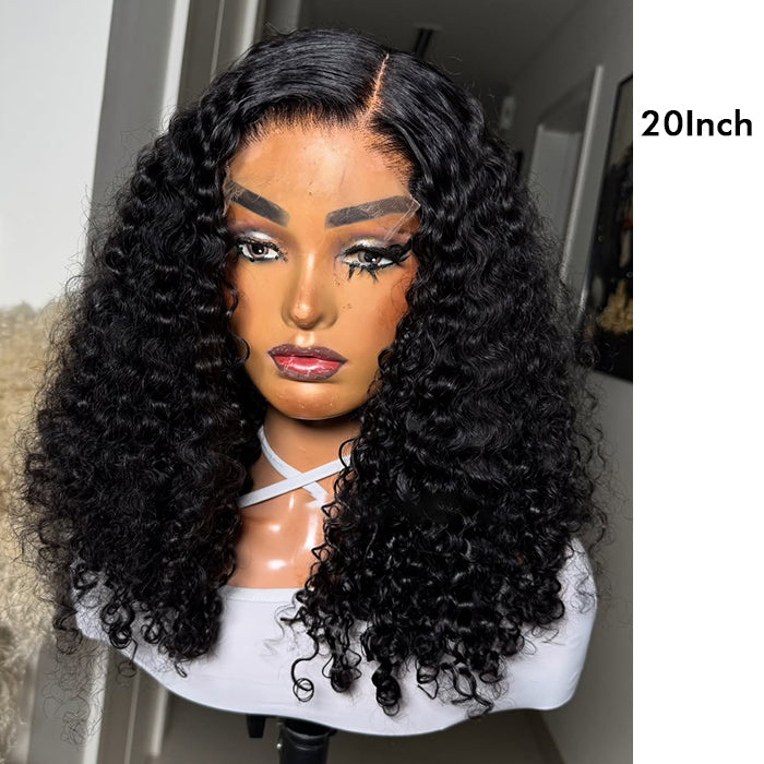Real Show | Deep Wave Wig | Frontal/Closure HD Lace Glueless (14-32'')