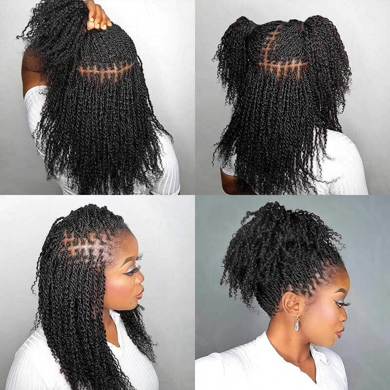 Afro Kinky Bulk Hair Extensions For Braiding Dreadlock Human Hair