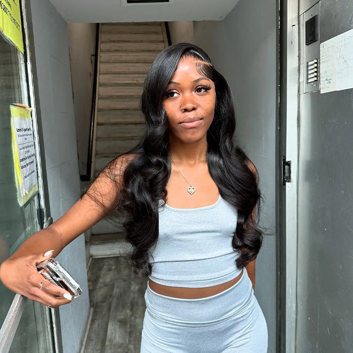 Real Show | Body Wave Wig | Frontal/Closure HD Lace Glueless (16-32'')
