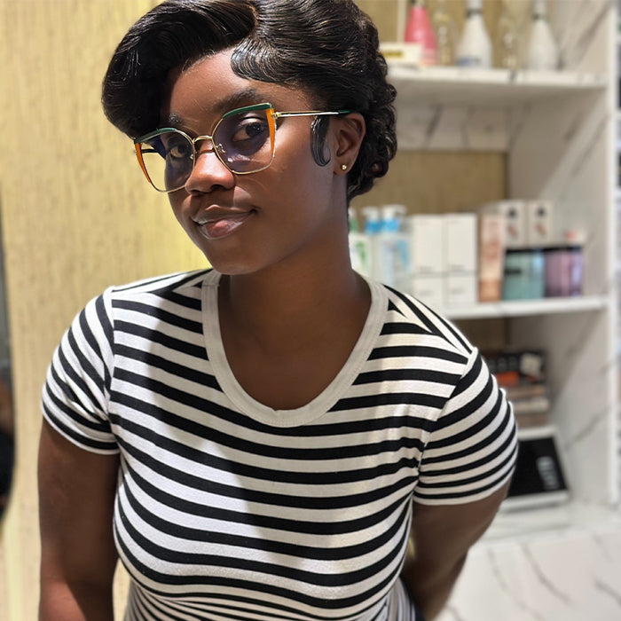 Real Review | Pre-cut Lace Frontal 8''Pixie Curly Wig