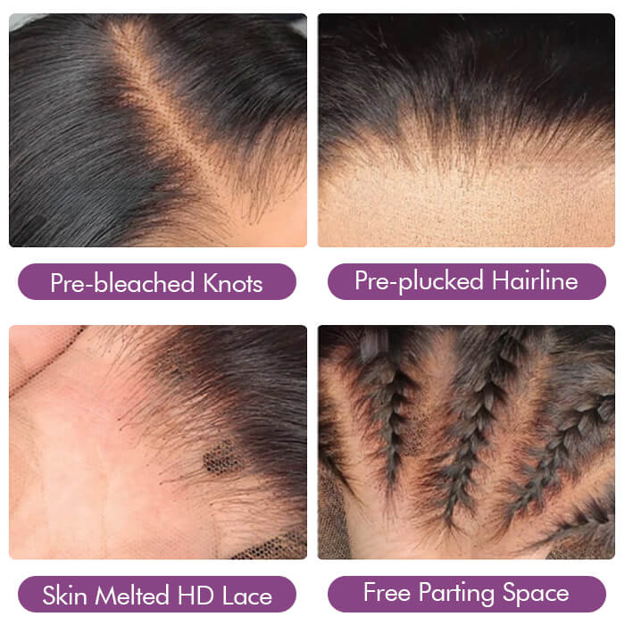Buy 1 Get 1 Free | Straight Wig+Free Pixie Curly Wig | Frontal/ Closure Wig