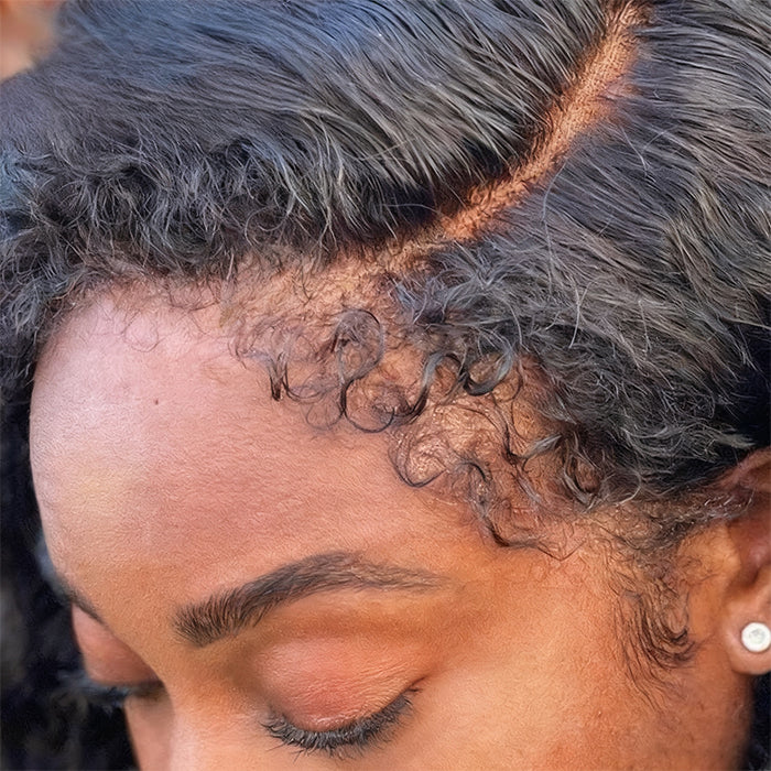 Real Show |4C Edge Hairline | Deep Wave Wig | Frontal/Closure Transparent Lace Or Glueless (14-32'')