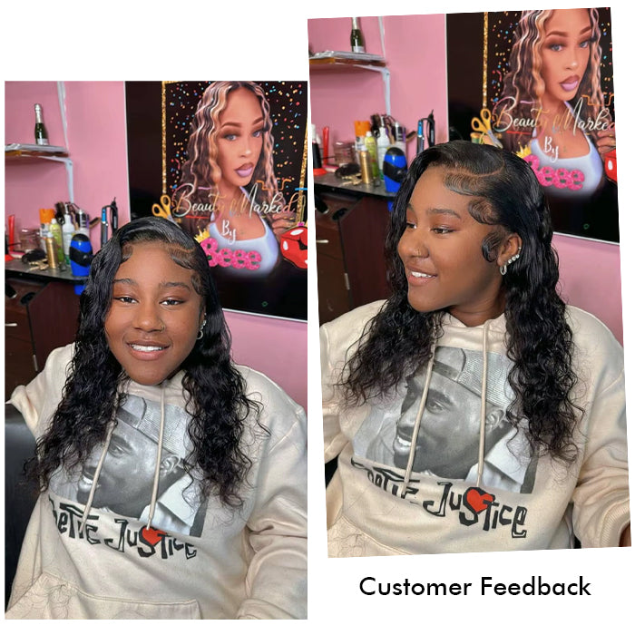 Real Show | Loose Deep Wig | Frontal/Closure Transparent Lace Glueless (16-32'')