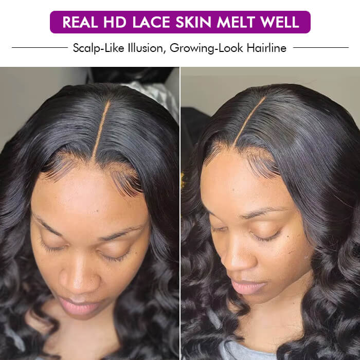 [18''=₵999] Pre-everything Glueless Loose Wave Wig Closure/ Frontal Pre Cut Lace Wig