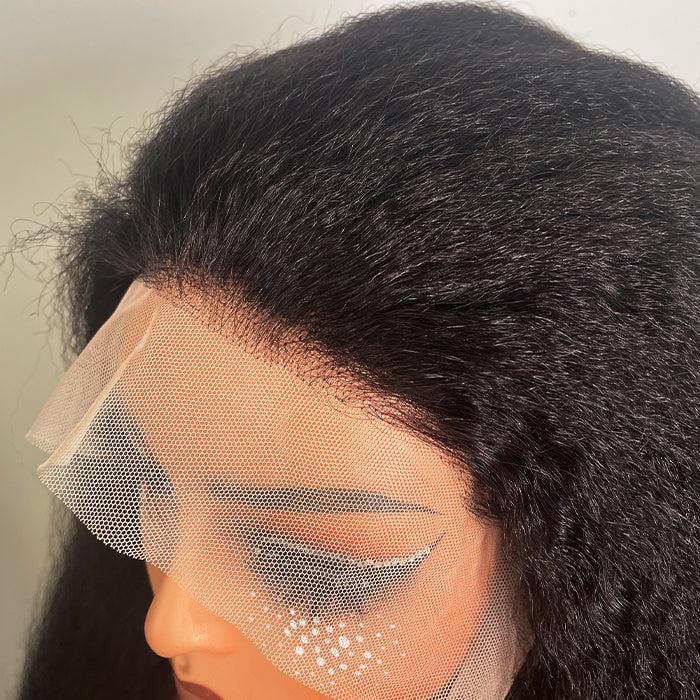 24/26 Inch Yaki Straight Wig | Frontal Wig Or Glueless