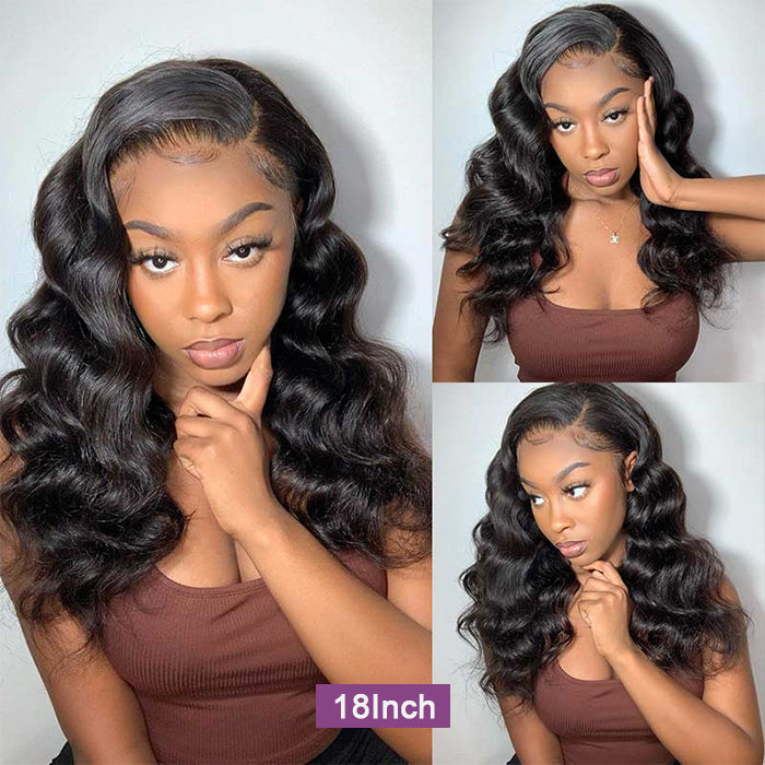 [18''=₵999] Pre-everything Glueless Loose Wave Wig 4x4 Closure Pre Cut Lace Wig