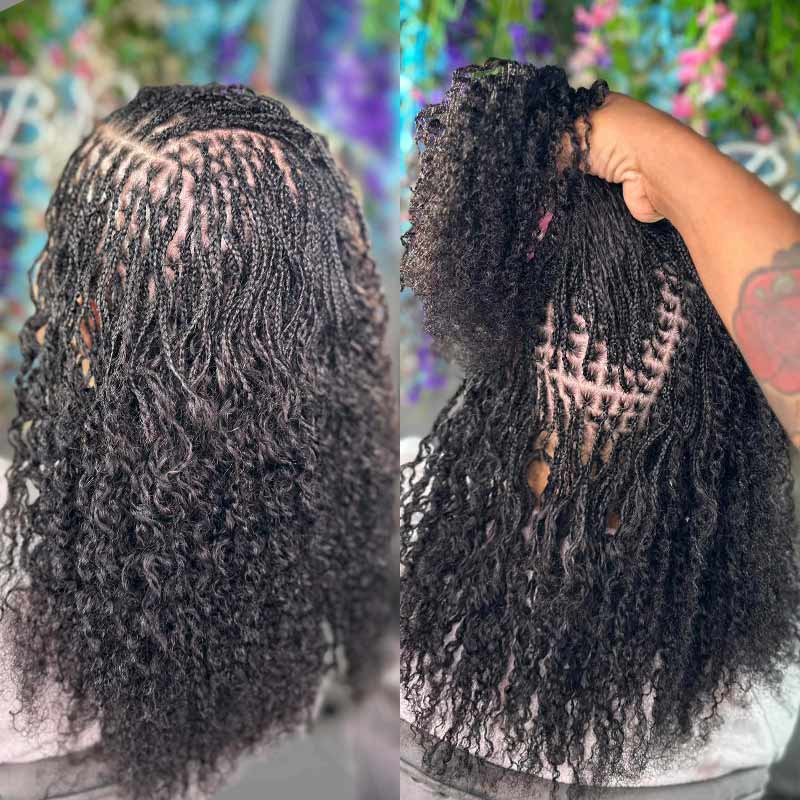 Afro Kinky Bulk Hair Extensions For Braiding Dreadlock Human Hair