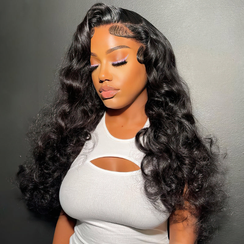 Loose Deep Wave Wig 2x6 5x5 Lace Closure Wig Transparent Lace Wigs For Women