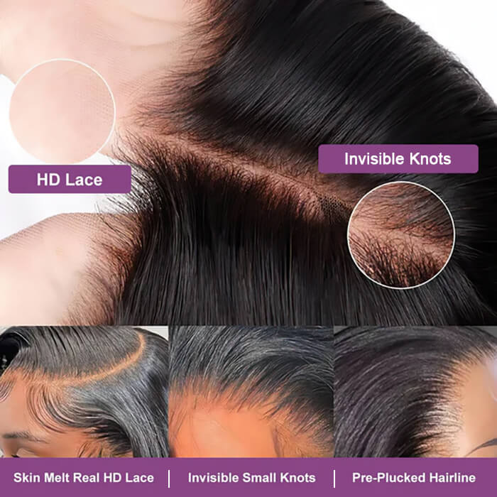 Buy 1 Get 1 Free | Loose Wave Wig+Free Pixie Curly Wig | Frontal/ Closure Wig
