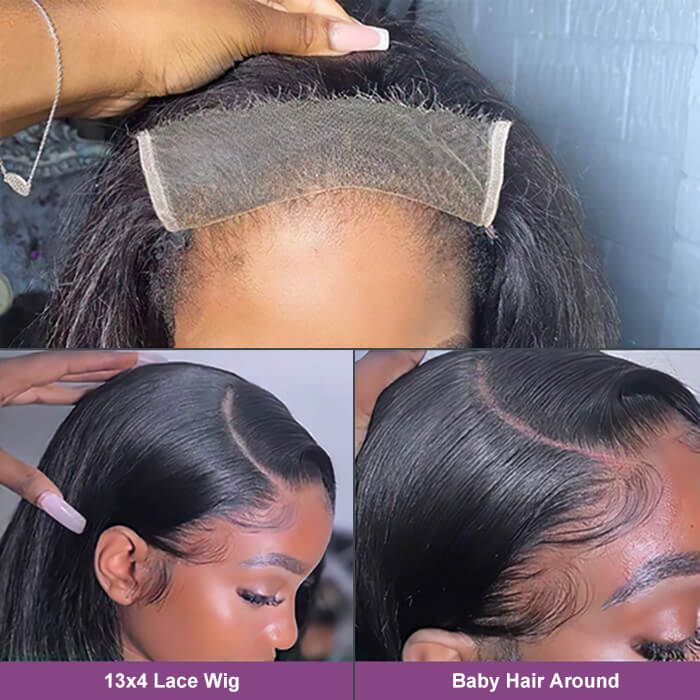 Loose Deep Wave Wig 2x6 5x5 Lace Closure Wig Transparent Lace Wigs For Women