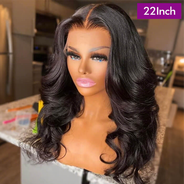 InfluencerShow | 22''Body Wave Wig | Frontal Wig 13×4 Lace