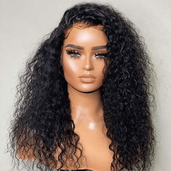 Real Review | Pre-cut Lace Frontal 22''Curly Wig Or Glueless