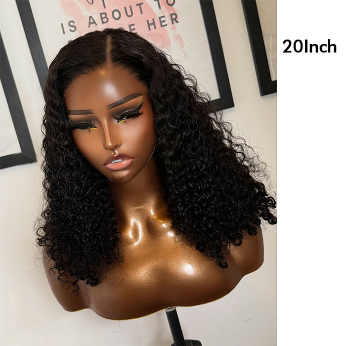Real Show | Curly Wig |  Frontal/Closure Transparent Lace Glueless (14-32'')