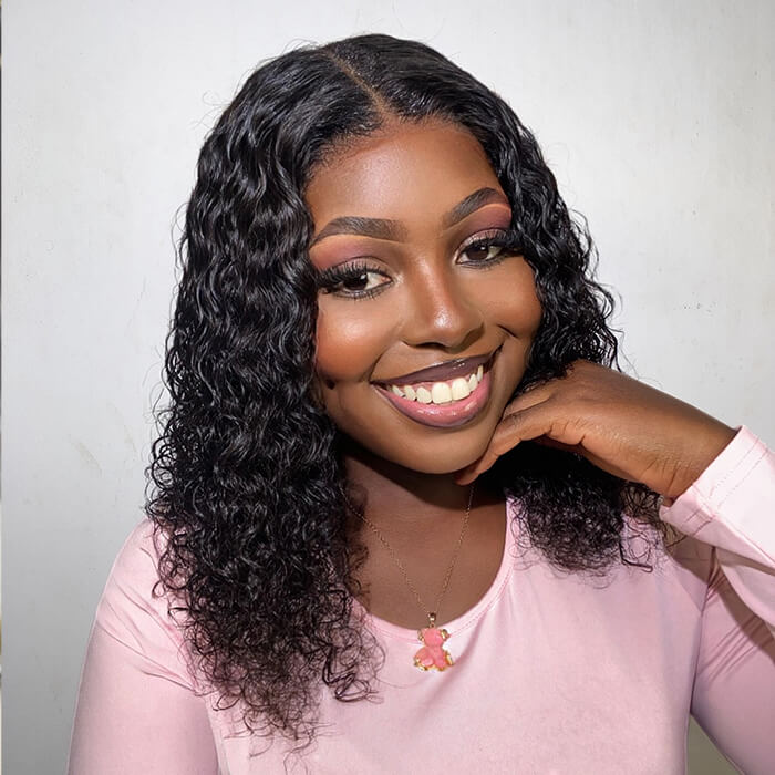 Glueless Frontal/Closure Wig | Curly Bob Wigs(8''-16'')