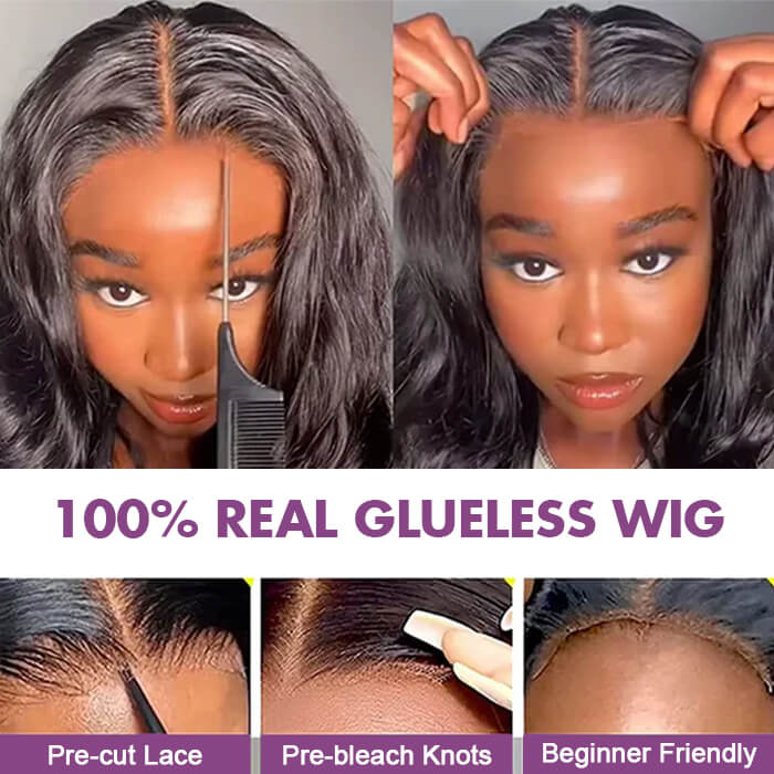 Body Wave Wig | Glueless 4x4/5x5 Pre-cut Closure Wig