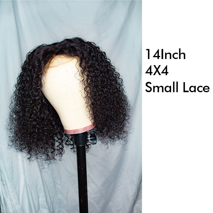 Real Show | Curly Bob Wig |  Frontal/Closure HD Lace Glueless (8-16'')