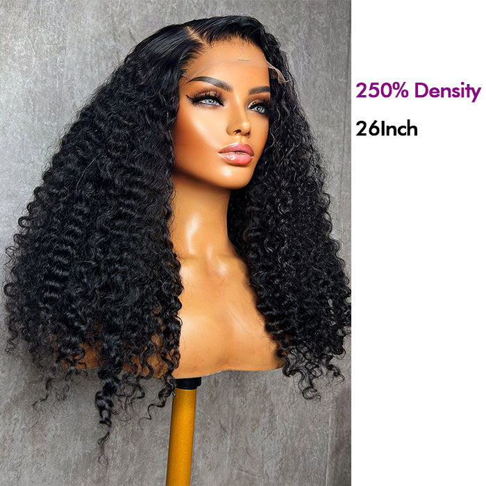 Custom High Density | Curly Lace Wig | Closure/Frontal