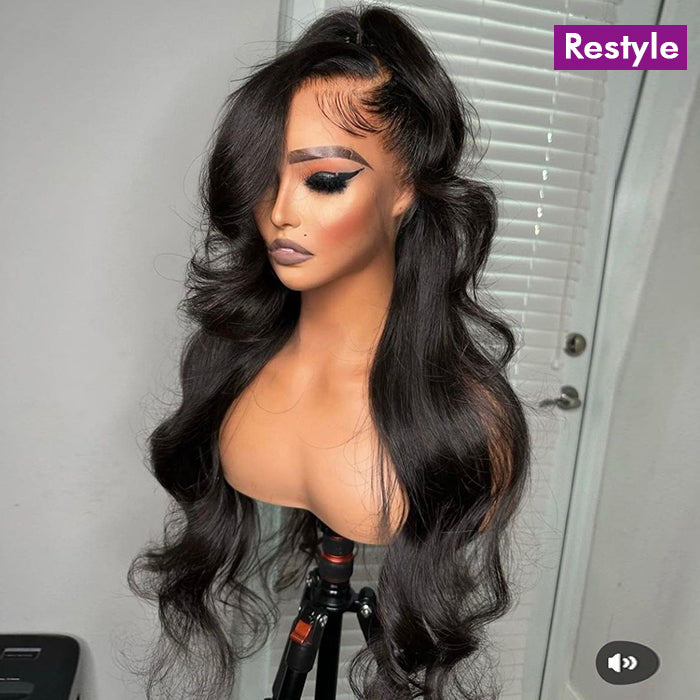 Real Show | Body Wave Wig | Frontal/Closure HD Lace Glueless (16-32'')